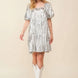 Sequin Babydoll Mini Dress