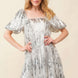 Sequin Babydoll Mini Dress