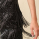 Fringe Sequin Bra Top Bodycon Party Dress
