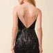 Fringe Sequin Bra Top Bodycon Party Dress