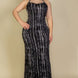 Plus Size Tie Dye Printed Cami Bodycon Maxi Dress