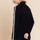 Long Sleeve Solid Mock Neck Casual Top