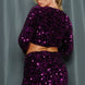 Perfect Night Out Velvet Sequins Skirt Set