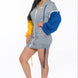 Detachable Zipper Mini Dress