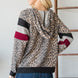 Animal Color Block Hoodie