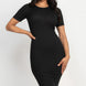 Ribbed Bodycon Midi Dress