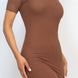 Ribbed Bodycon Midi Dress