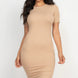 Ribbed Bodycon Midi Dress
