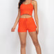 Ribbed Crop Cami Top & Shorts Set
