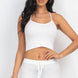 Ribbed Crop Cami Top & Shorts Set