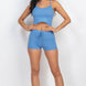 Ribbed Crop Cami Top & Shorts Set