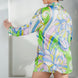 Button Down Shirt With Short Pants Set