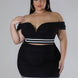 Stretch Skirt Set