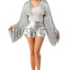 Metallic Tinsel Bolero