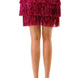 Fringe Metallic Skirt