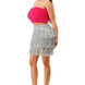 Fringe Metallic Skirt