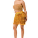 Fringe Metallic Skirt