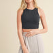 Corset Inspired Cropped Tank Top