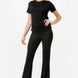 Pretty Pleated Flare Pants Set