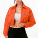 Shiny Puffer Bomber Jacket
