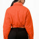 Shiny Puffer Bomber Jacket