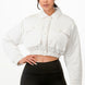 Shiny Puffer Bomber Jacket