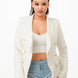 Double Breasted Blazer Jacket