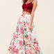 Printed Maxi Skirt With Pockets