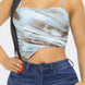 Mesh Print Top