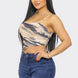 Mesh Print Top
