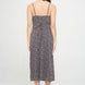 Floral Button Down Tied Back Maxi Dress