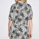 Plus Botanical Print Front Tie Dress