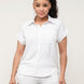 Button Down Pocket Loose Fit Top And Shorts Set