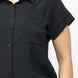 Button Down Pocket Loose Fit Top And Shorts Set