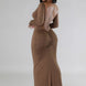 Long Sleeves Stretch Dress