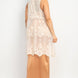 Sheer Embroidered Lace Vest