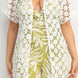Crocheted Open-front Fringe Kimono