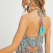 Halter Paisley Border Dress