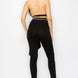 Faux Leather Top Pants Set