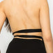 Faux Leather Top Pants Set