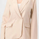 Luxe Stretch Woven Loose Fit Blazer And Wide Legs Pants Semi Formal Set