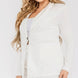 Plus Solid Blazer 2 Piece Belted Short Set