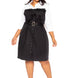 Contrast Shirt Dress With Pockets