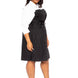 Contrast Shirt Dress With Pockets