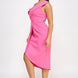 Off Shoulder Twist Front Midi Dress With Tulip Skirt