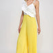 Cami Asymmetrical Ruffle Detail Pleated Bottom Jumpsuit