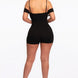 Infinity Off-shoulder Knitted Rompers