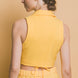 Vertigo Crop Blazer Vest