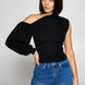 Ladies One-shoulder Top