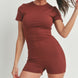 Solid Color Bodycon  Jumpsuit